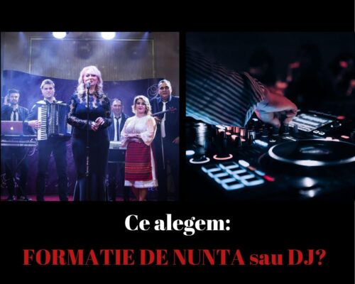 formatie de nunta sau DJ