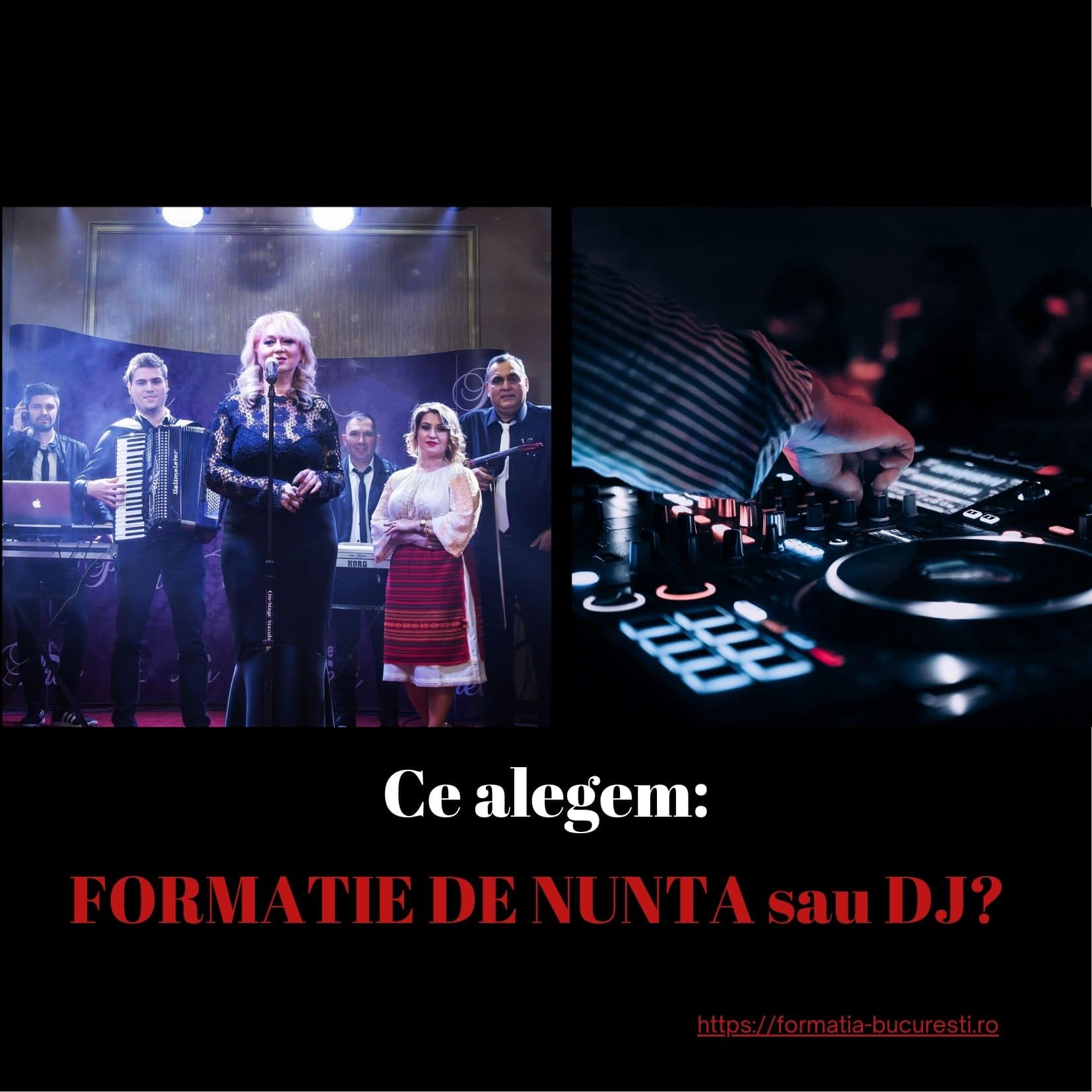 FORMATIE DE NUNTA sau DJ