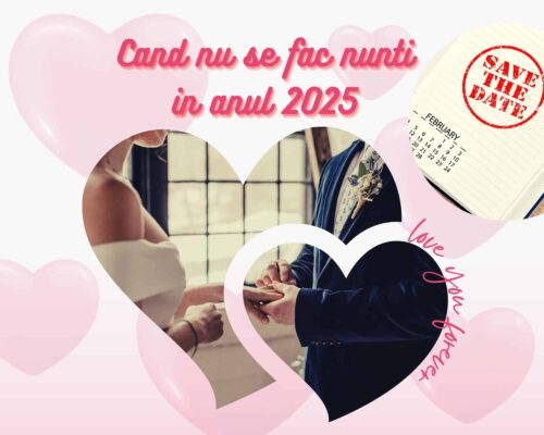 cand nu se fac nunti in anul 2025