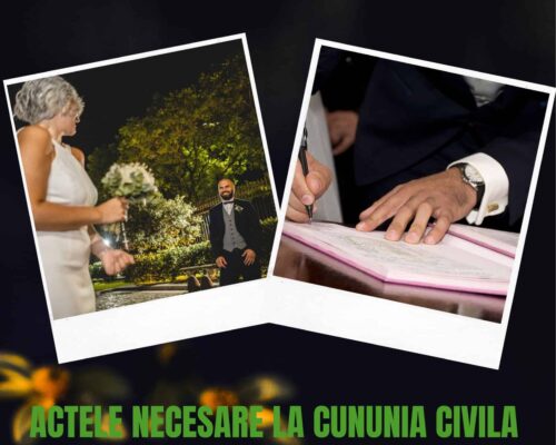 actele necesare la cununia civila