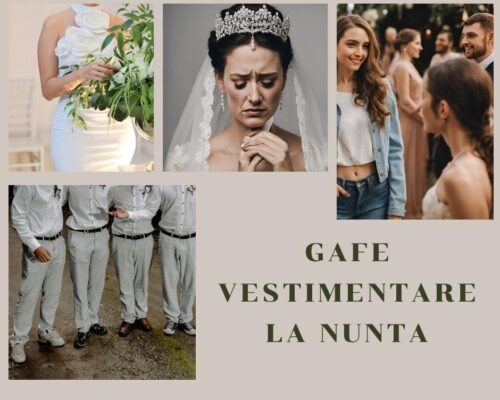 gafe vestimentare la nunta 2025